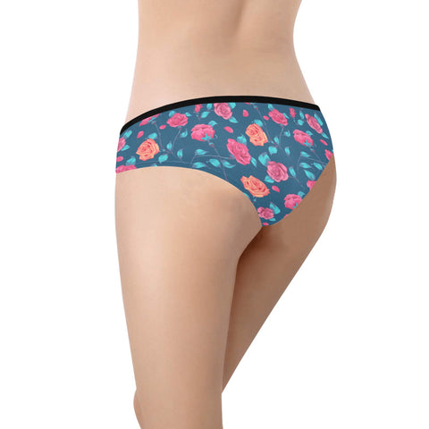 Painted Roses Women's Hipster Underwear