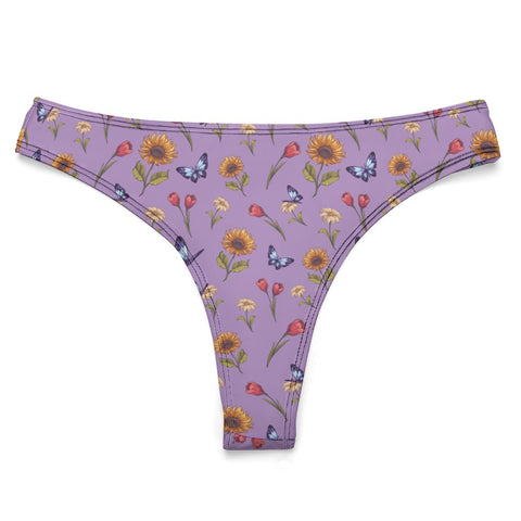 Summer-Garden-Womens-Thong-Light-Purple-Product-Front-View