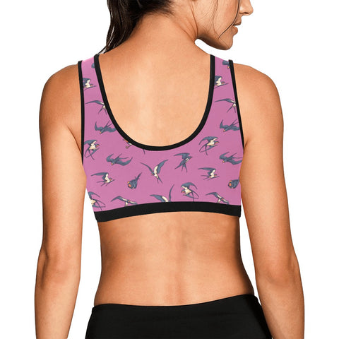 Sparrow-Womens-Bralette-Pink-Model-Back-View