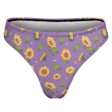 Sunflower-Womens-Thong-Lavender-Product-Back-View