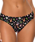 Easter-Womens-Thong-Black-Model-Front-View