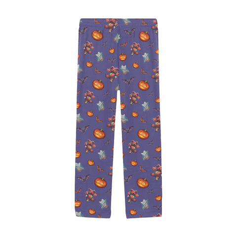 Halloween-Mens-Pajama-Purple-Front-View