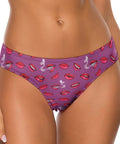 Fatal-Attraction-Womens-Thong-Magenta-Model-Front-View