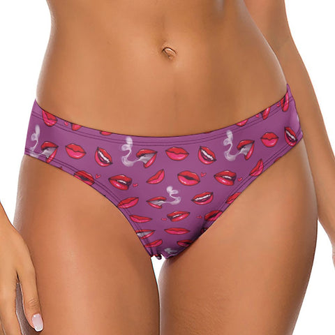 Fatal-Attraction-Womens-Thong-Magenta-Model-Front-View