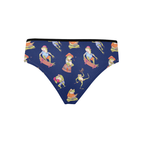 Frogs Doing Things Women's Hipster Underwear