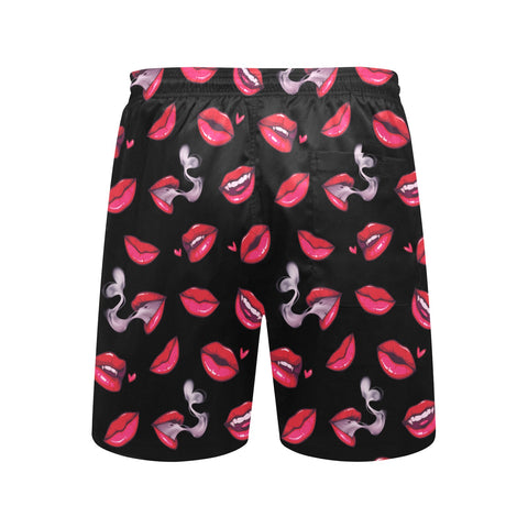 Fatal-Attraction-Mens-Swim-Trunks-Black-Back-View