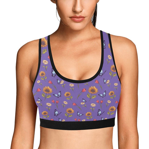 Summer-Garden-Womens-Bralette-Purple-Model-Front-View