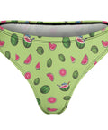 Watermelon-Womens-Thong-Lime-Green-Product-Back-View
