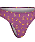 Baby-Monkey-Women's-Thong-Magenta-Product-Side-View