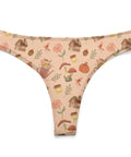 Cottage-Core-Womens-Thong-Peach-Product-Front-View