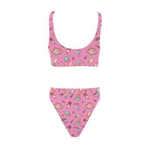 Banana-Split-Womens-Bikini-Set-Hot-Pink-Back-View