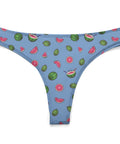 Watermelon-Womens-Thong-Cornflower-Blue-Product-Front-View