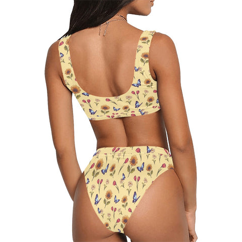 Summer-Garden-Womens-Bikini-Set-Light-Yellow-Model-Back-View