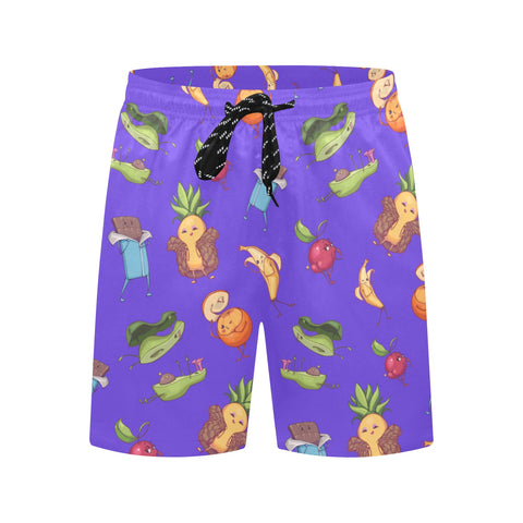 Flirty Fruit Men's Swim Trunks