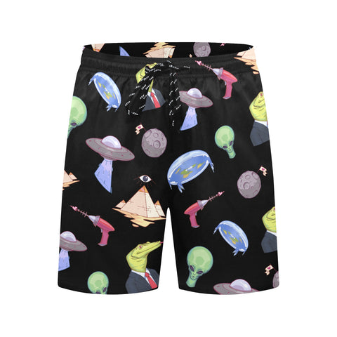 Conspiracy Theory Men's Swim Trunks