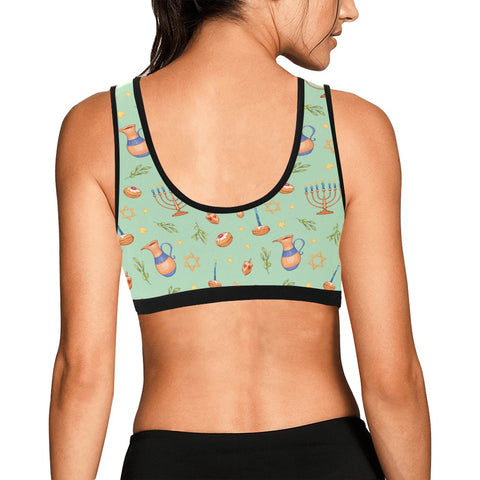 Hanukkah-Womens-Bralette-Pastel-Green-Model-Back-View