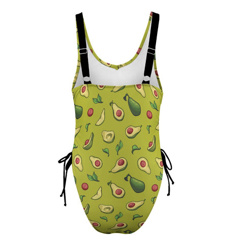 Happy-Avocado-Womens-One-Piece-Swimsuit-Guacamole-Product-Back-View
