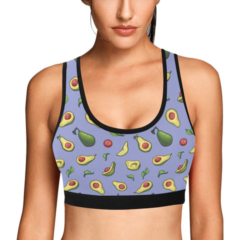 Happy-Avocado-Womens-Bralette-Lavender-Model-Front-View