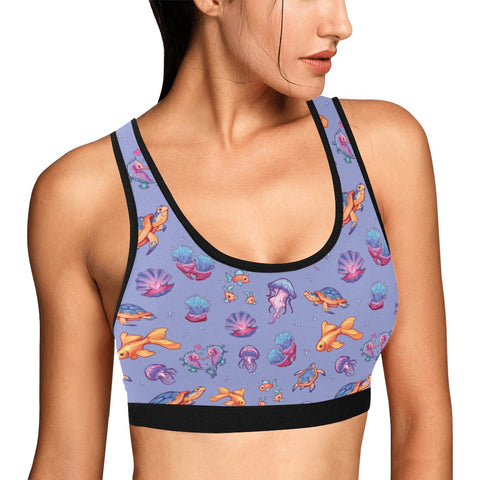 Sea-Life-Womens-Bralette-Lavender-Model-Side-View
