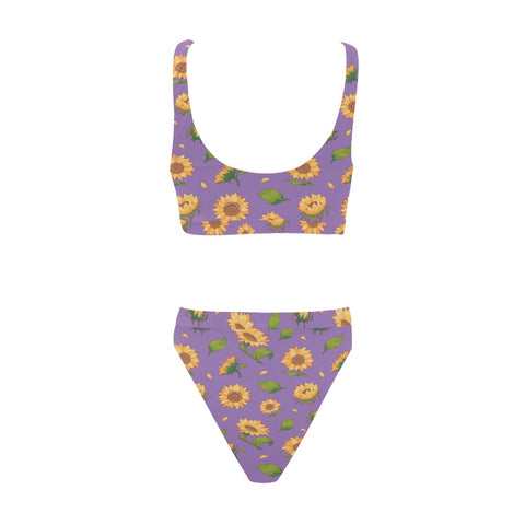 Sunflower-Womens-Bikini-Set-Lavender-Back-View