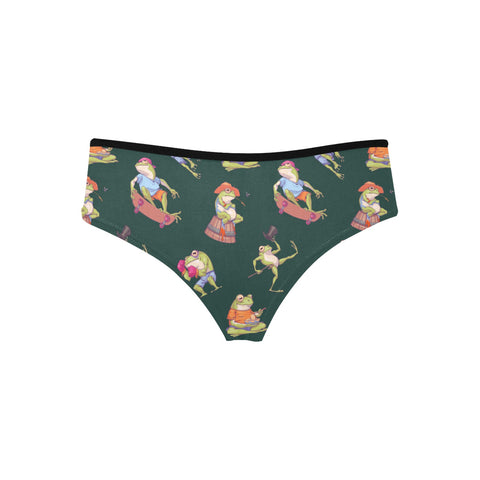 Frogs Doing Things Women's Hipster Underwear