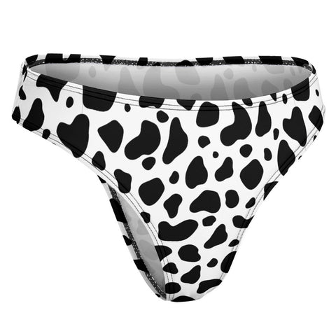 100%-Grass-Fed-Women's-Thong-Black-Product-Side-View