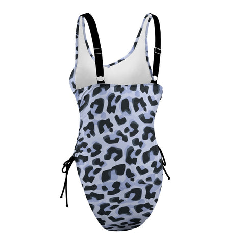 Animal-Print-Women's-One-Piece-Swimsuit-Snow-Leopard-Product-Side-View