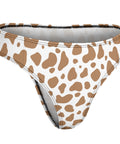 100%-Grass-Fed-Women's-Thong-Brown-Product-Side-View