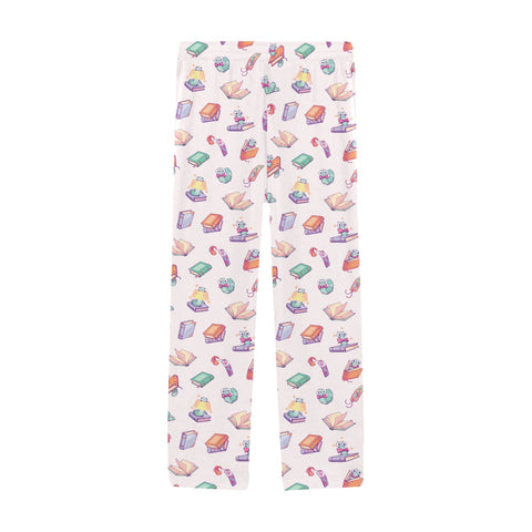 Book-Worm-Men's-Pajamas-Snow-Front-View