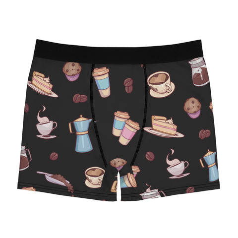 Coffee-Date-Mens-Boxer-Briefs-Black-Front-View