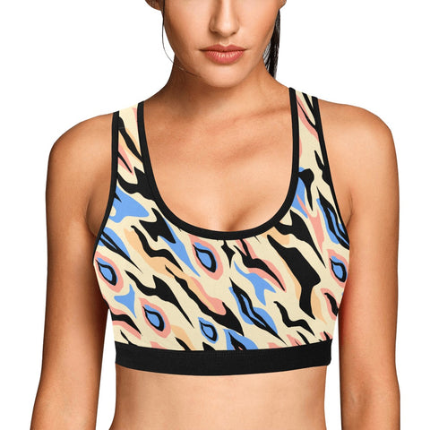 Exotic-Womens-Bralette-Blue-Exotic-Model-Front-View
