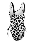 100%-Grass-Fed-Women's-One-Piece-Swimsuit-Black-Product-Side-View