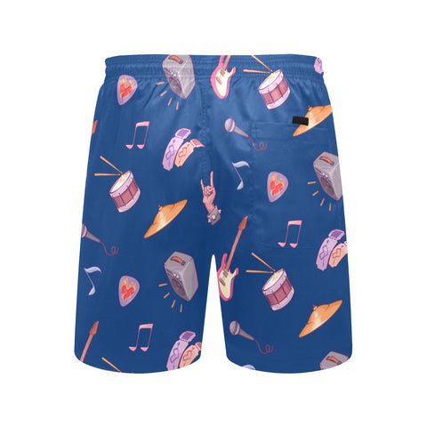 Rock 'N' Roll Men's Swim Trunks