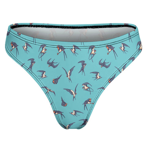 Sparrow-Womens-Thong-Turquoise-Product-Back-View