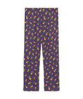 Pineapple-Mens-Pajama-Purple-Back-View
