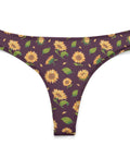 Sunflower-Womens-Thong-Dark-Purple-Product-Front-View