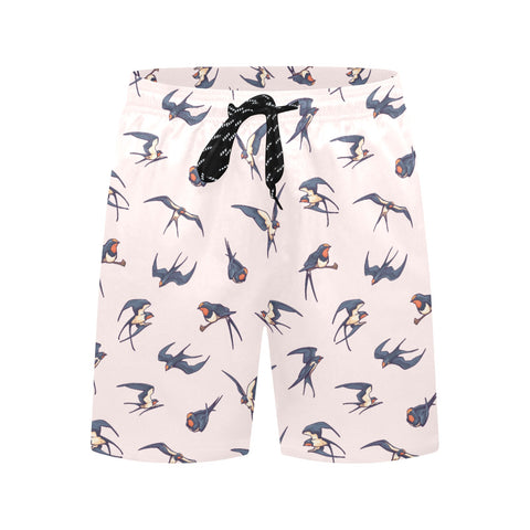 Sparrow-Mens-Swim-Trunks-White-Front-View