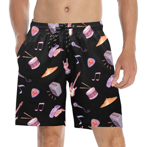 Rock 'N' Roll Men's Swim Trunks