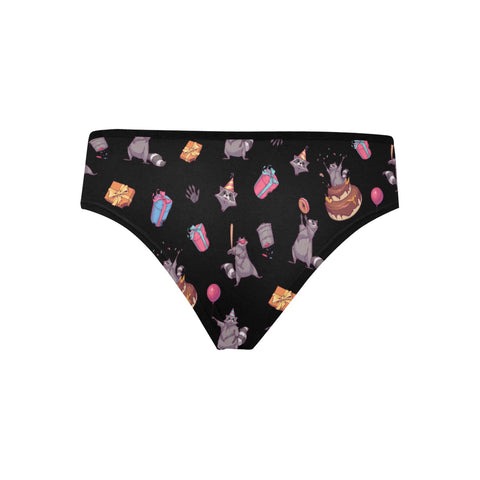 Birthday Raccoons Women's Hipster Underwear