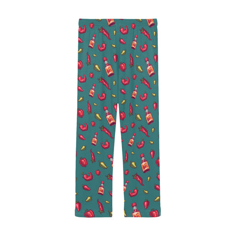 Spicy-Mens-Pajama-Teal-Back-View