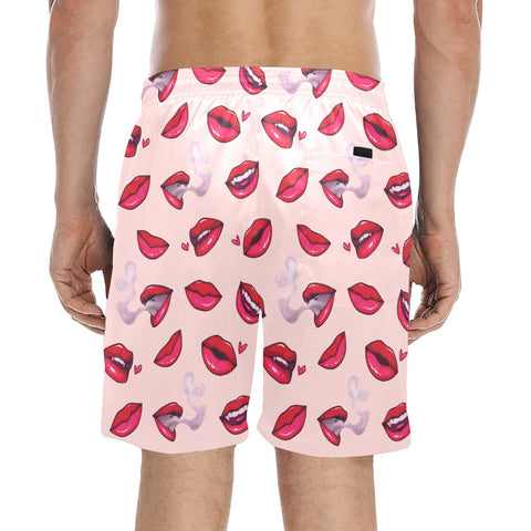 Fatal-Attraction-Mens-Swim-Trunks-Light-Pink-Model-Back-View