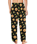 Sunflower-Mens-Pajama-Black-Model-Back-View
