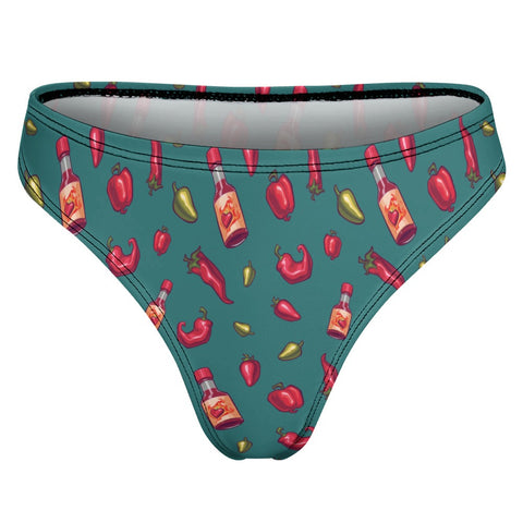 Spicy-Womens-Thong-Teal-Product-Back-View