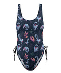 Axolotl-Women's-One-Piece-Swimsuit-Midnight-Blue-Product-Front-View