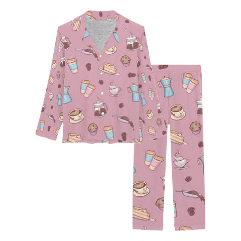 Coffee Date Women's Pajama Set