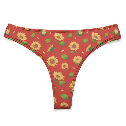 Sunflower-Womens-Thong-Dark-Orange-Product-Front-View