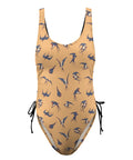 Sparrow-Womens-One-Piece-Swimsuit-Yellow-Product-Front-View