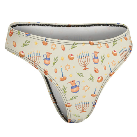 Hanukkah-Women's-Thong-Desert-Product-Side-View