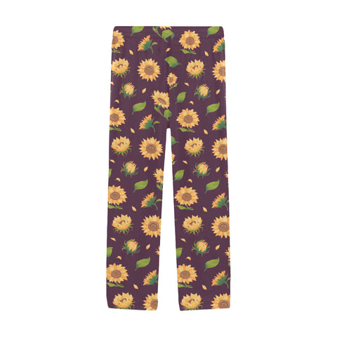 Sunflower-Mens-Pajama-Dark-Purple-Front-View