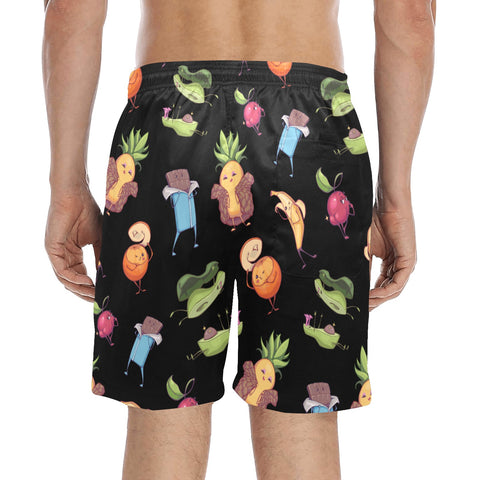 Flirty Fruit Men's Swim Trunks